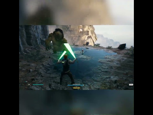 Jedi Smacked by Aliens - Star Wars Jedi Survivor