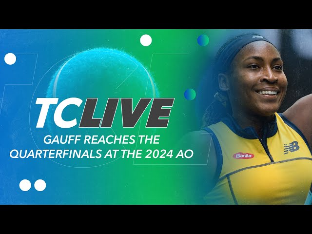 Coco Gauff Reaches the Quarterfinals at the 2024 Australian Open | Tennis Channel Live