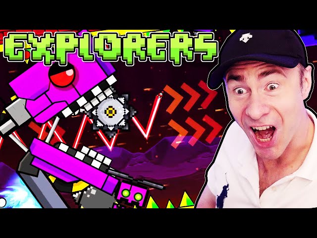 EXPLORERS by Mathi/Switchstep is OUT and it's INCREDIBLE -  GEOMETRY DASH 2.2