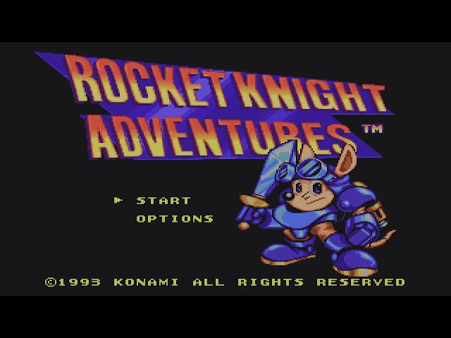Rocket Knight Adventures attract demos