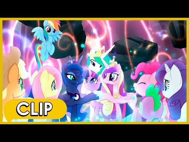 The Storm King's Defeat / Saving Equestria - My Little Pony: The Movie [HD]