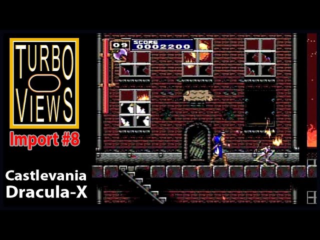 "Castlevania: Dracula X (Rondo of Blood)"  -  Turbo Views Import 8 (PC-Engine / Wii game REVIEW!)
