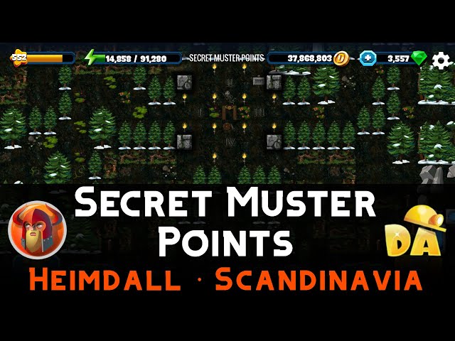 Secret Muster Points | Heimdall #8 | Diggy's Adventure