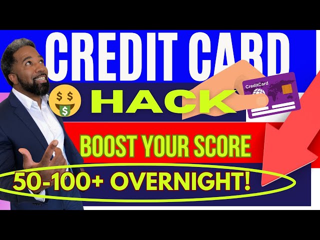 BOOST Your Credit Scores FAST Credit Utilization Explained!