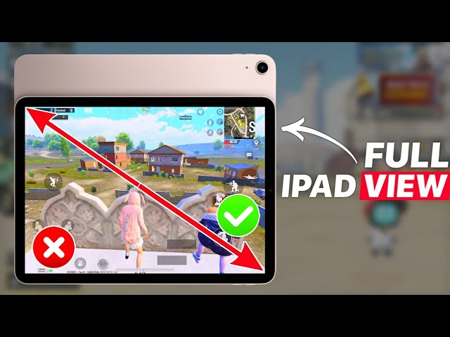 iPad Mini 6 Vs iPad Air 5 iPad View Test - iPad Mini 6 Got Full iPad View😱 In PUBG!