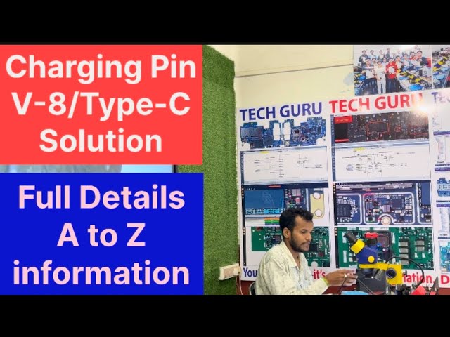 Charging problem V-8/Type-C Full Solution _ Charging All Problem solve Full Details #Chargingprobmem