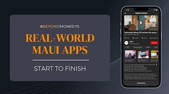 #BEYOND-MONKEYS: Building Real-world .Net MAUI App (Youtube Clone)