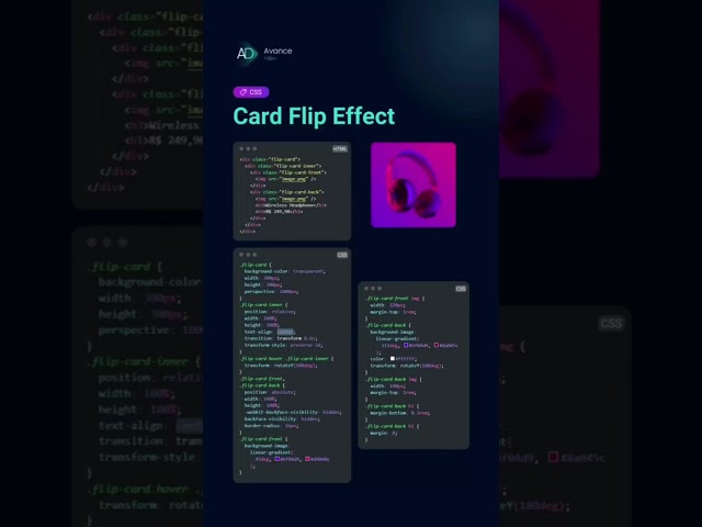 Card effect #html#css#js#card#effect
