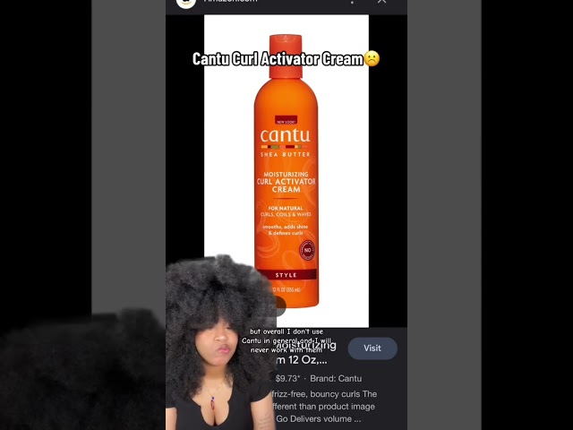 The WORST hair products ive ever used #afro #afrohair #naturalhair