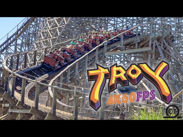 Troy Off-Ride Toverland 2022 \\ 4K60FPS - No Copyright