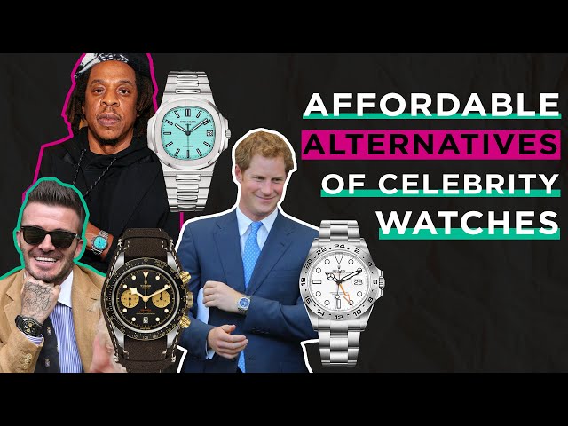 Affordable Alternatives of Celebrity Watches | David Beckham, Prince Harry, Patek Philippe, Rolex...