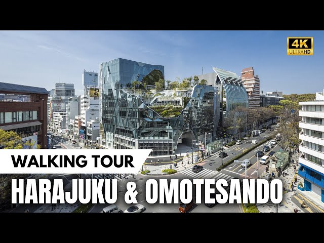 THE HOTTEST SPOT IN TOKYO!! Harajuku & Omotesando Walking Tour [4K60 HDR]