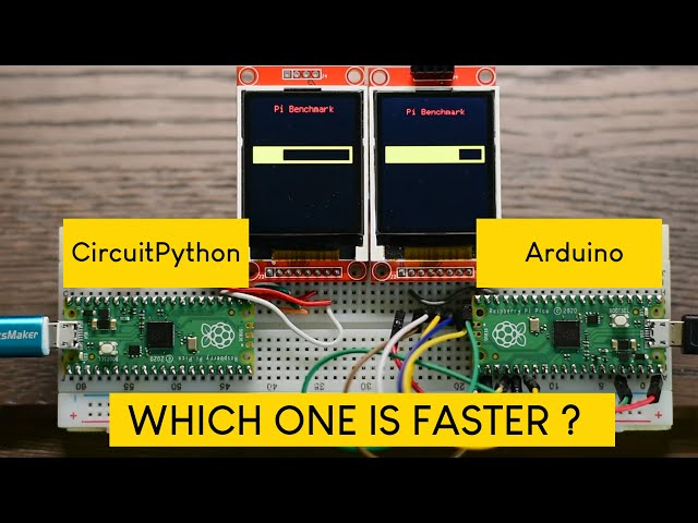 Arduino VS CircuitPython Speed Comparison
