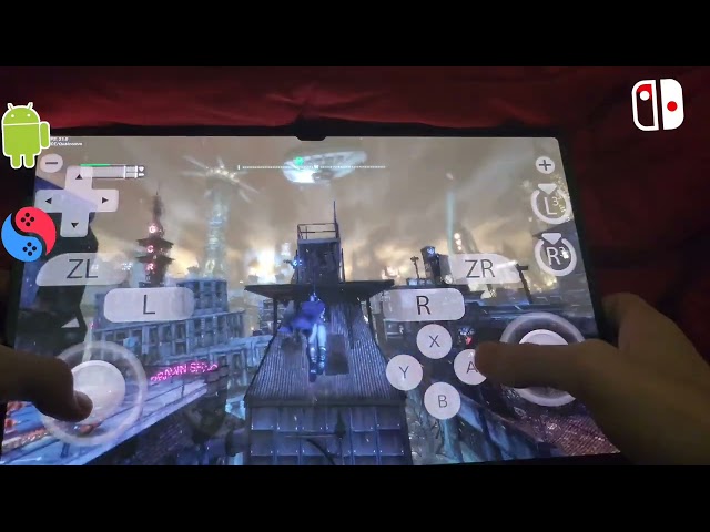 Batman Arkham City on Android Phone/Tablet (Suyu Nintendo Switch Emulater)