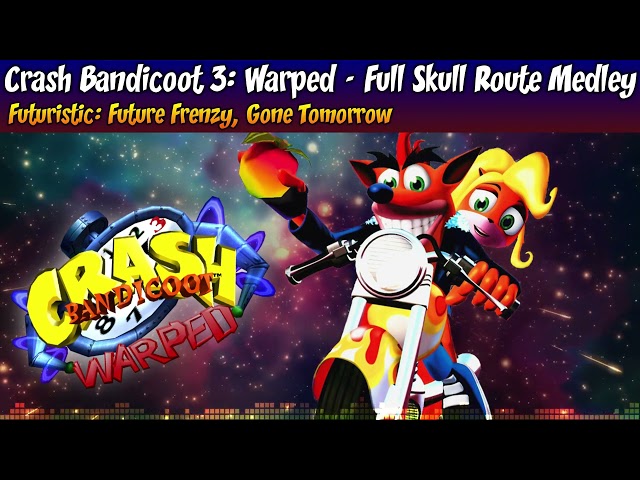 ♦ Crash Bandicoot 3: Warped Music — The 8 Death Route Themes (Used & Unused)