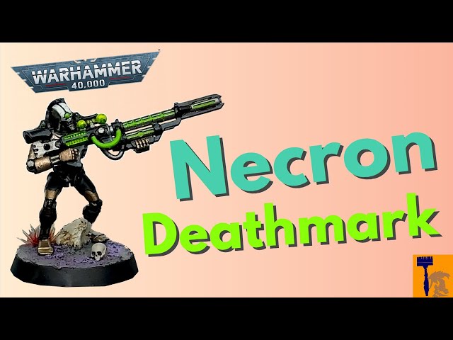 Beginner Paints Deathmark Necron [Szarekhan style] | Warhammer 40,000 | 40K