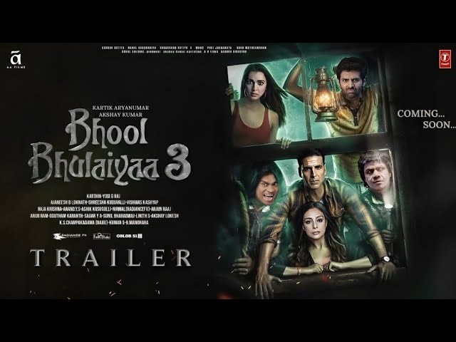 Bhool Bhulaiyaa 3 - Trailer | Akshay Kumar | Kartik Aaryan | Triptii Dimri | Vidya Balan