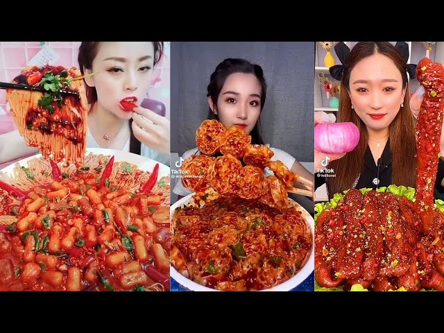 CHINESE SPICY FOOD FAST EATING CHALLENGE | EATING SPICY FOOD TIKTOK COMPILATION | #017