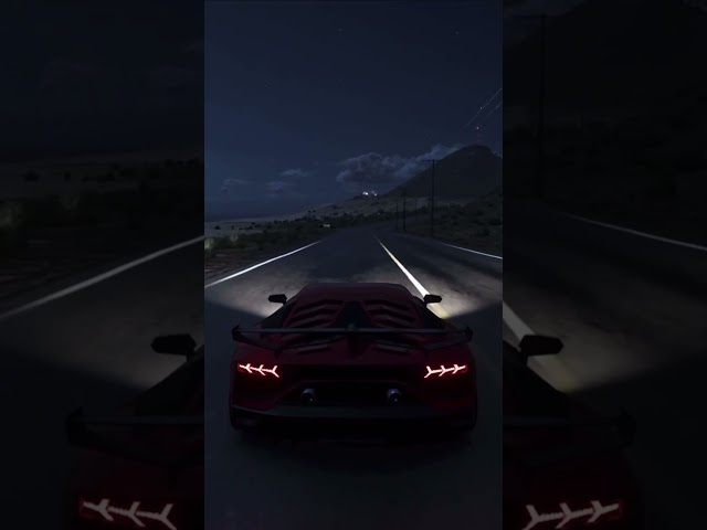 Rolê de Lamborghini Aventador SVJ no Forza Horizon 5
