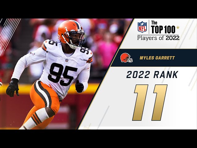 #11 Myles Garrett (DE, Browns) | Top 100 Players in 2022