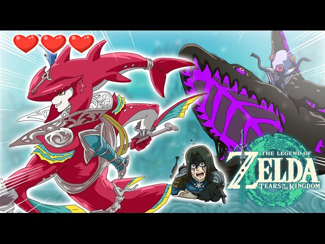 SIDON DON'T LEAVE ME!! - Tears of the Kingdom: 3 Heart Run - Part 5
