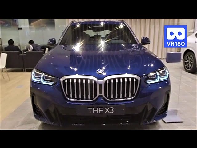 3D 180VR 4K BMW X3 Facelift 2022 😜😜 VR Dream Car