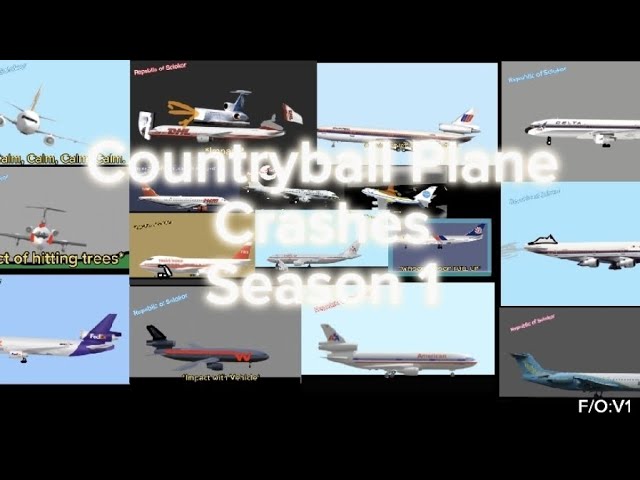 Countryball Plane Crashes| Season 1