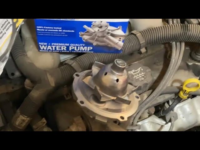 Chevy 3.4 Liter V6 water pump and serpentine belt replacement