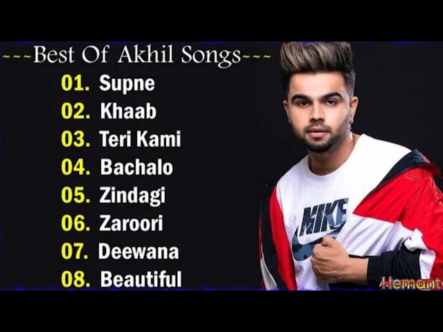 Best of Akhil's Old Nostalgia | Top Best Songs Of Akhil's | Akhil's Romantic Nonstop Jukebox