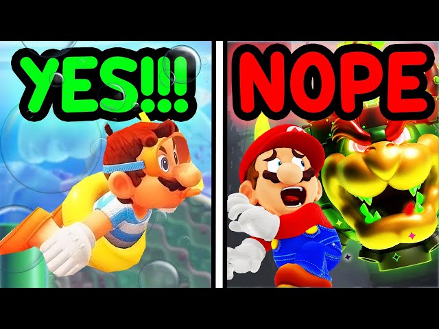 Ranking Mario Wonder Worlds If They Were REAL