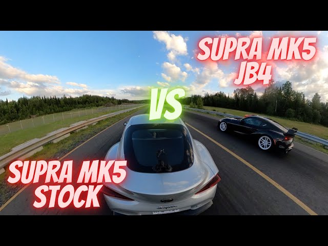 Drag Race Supra MK5(JB4) VS Supra MK5
