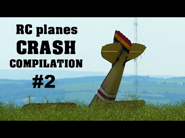 RC planes CRASH COMPILATION #2 | 4K