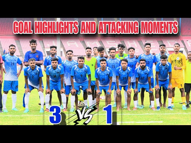 Goal Highlights And Attacking Moments || Narwa Sporting Club 03 🆚 Takkar Bappa Club 01 ||