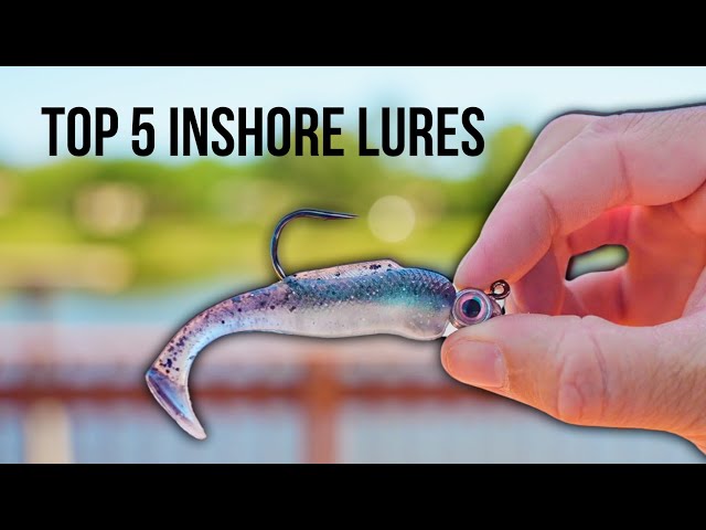 Top 5 Soft Plastics for Inshore Saltwater Fishing!
