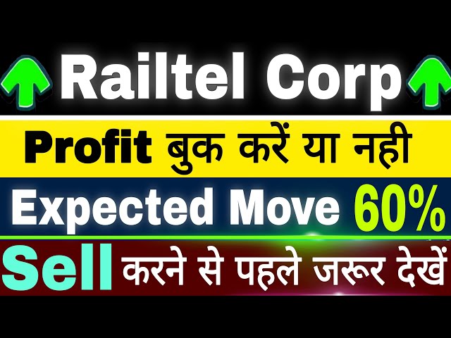 [ Big Breakout ]: उड़ने को तैयार? 🤑 Railtel Corp Share Latest News | Another 60% upmove ✅