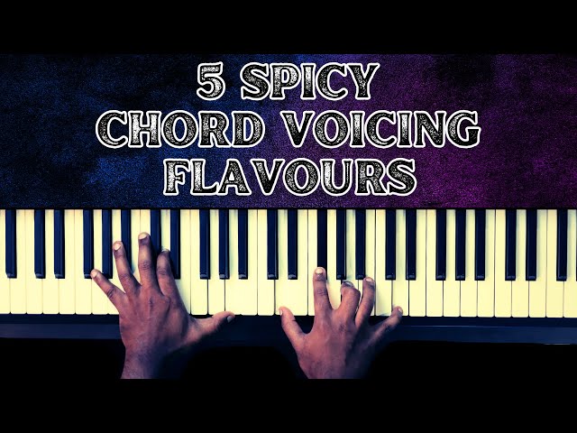 BEST Chord Voicings for Piano ✨Open, Slash, Extensions, Quartals & Sevenths