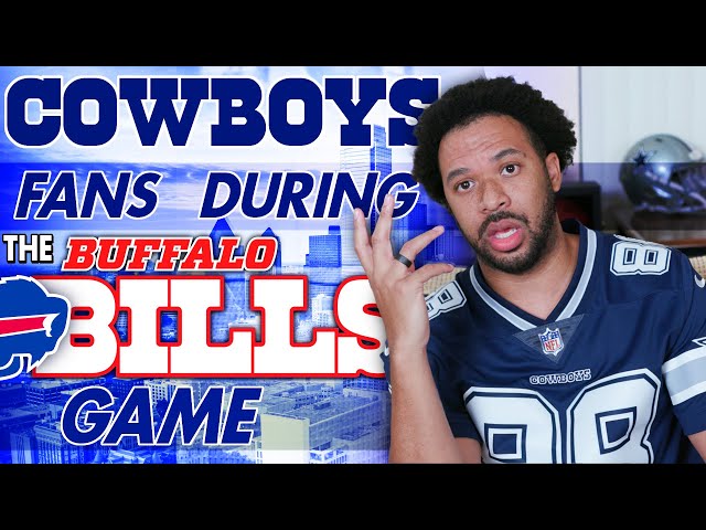 Cowboys Fans During the Bills Game