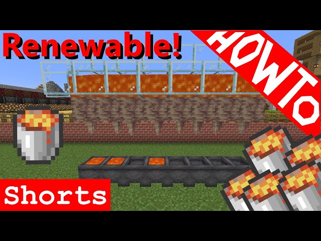 Minecraft 1.17: How to Make an Infinite Lava Source Farm - Tutorial