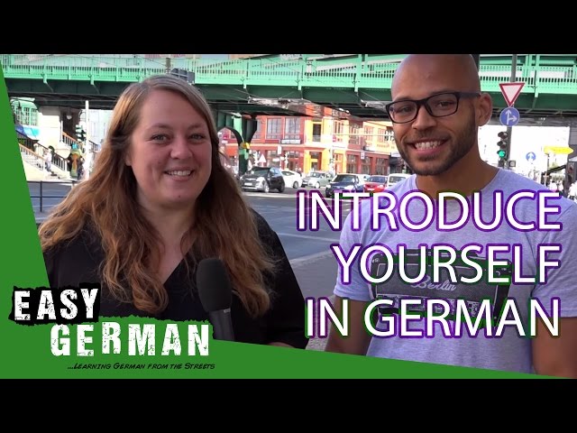 Introduce yourself in Slow German | Super Easy German (1)
