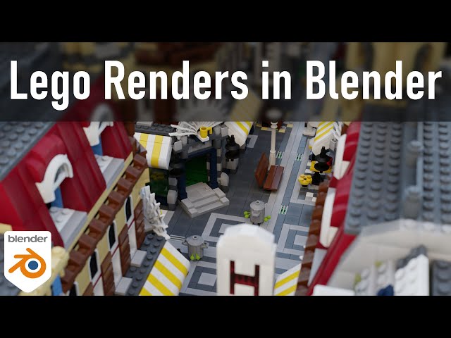 Import and Render Lego in Blender