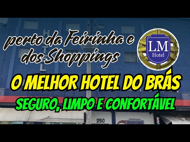 O MELHOR HOTEL DO BRÁS (C/ O MELHOR PREÇO & PERTO DA FEIRINHA)