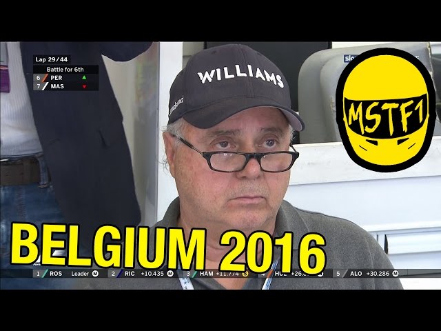 2016 Belgian Grand Prix – Mystery Science Theater F1