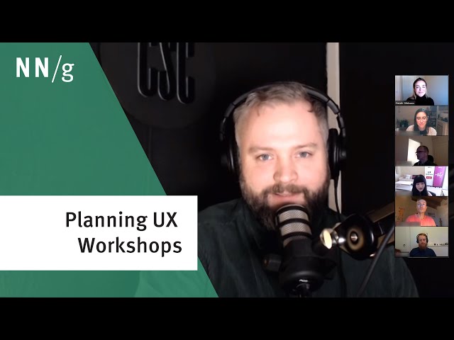 Planning Will Save Your UX Workshop