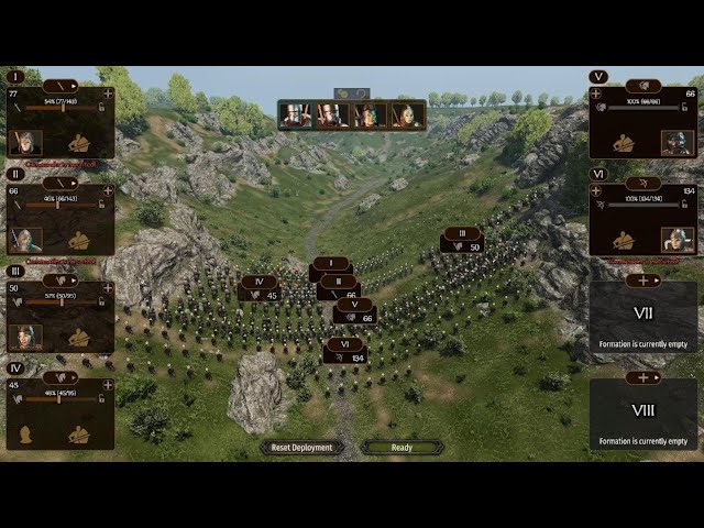 Mount & Blade II: Bannerlord - A trap for the enemy infantry