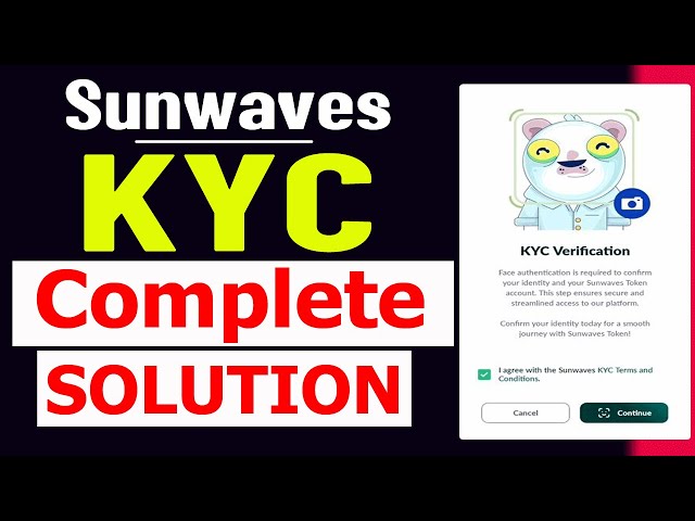 Sunwaves Mining KYC | Complete Verification Process | Ref: 12345