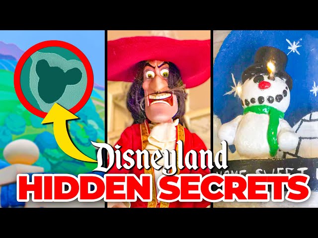 Top 7 Hidden Secrets at Disneyland