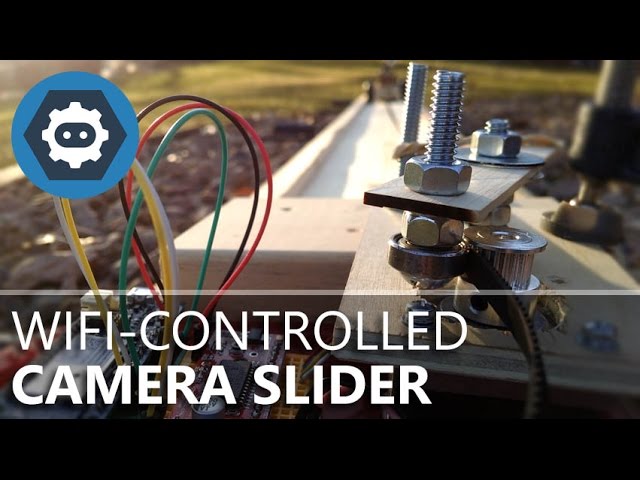 The Video Tether - wirelessly controlled precision motorized camera slider (prototype)