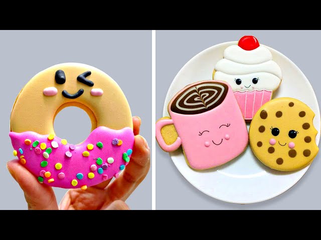 1 Hour Relaxing ⏰Cutest Cookies Decorating Ideas For Any Occasion🍪🍩  Most Satisfying Cookies Video