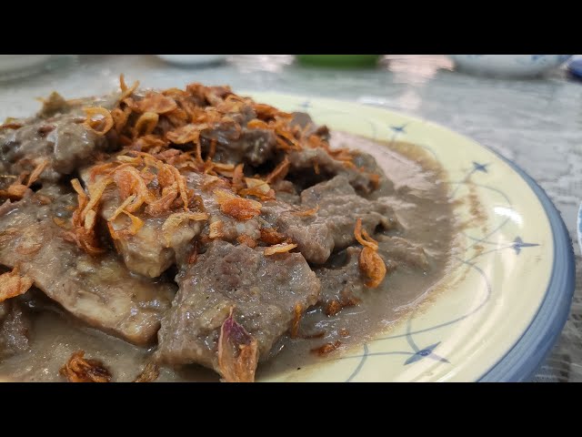 RESEP TERIK DAGING SAPI | JAVANESE BEEF BRAISED IN COCONUT MILK