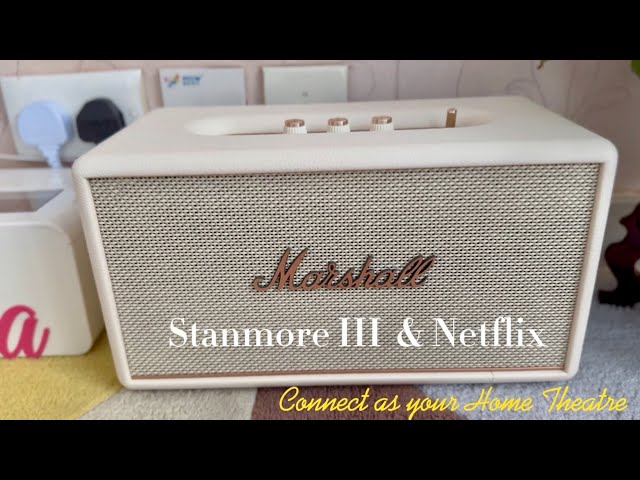Stanmore III and Netflix- use as a TV Speaker